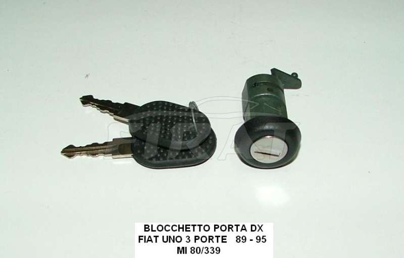 BLOCCHETTO PORTA FIAT UNO 89-95 3 PORTE DX